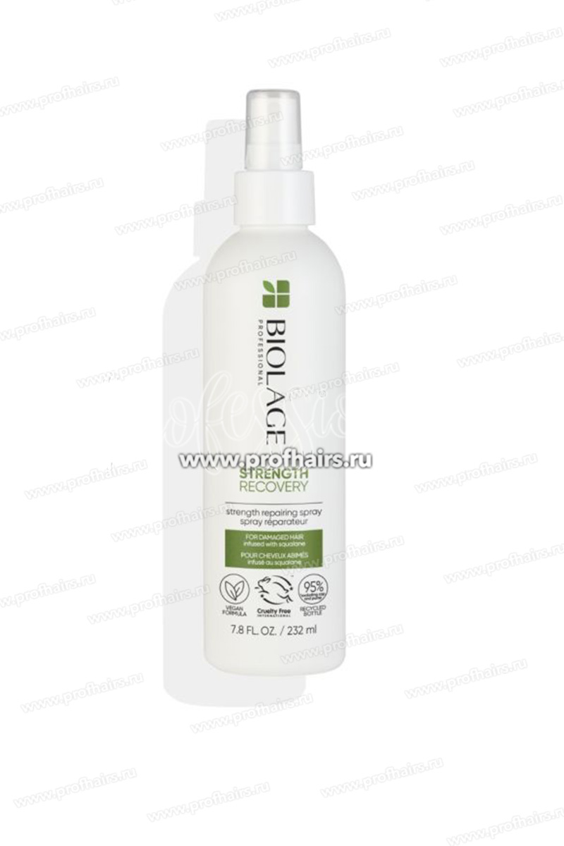 Biolage Strength Recovery Несмываемый восстанавливающий спрей для поврежденных волос 232 мл.