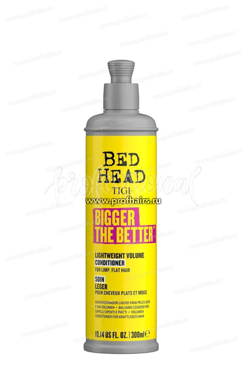 TIGI Bed Head Bigger The Better Кондиционер для объема волос 400 мл.