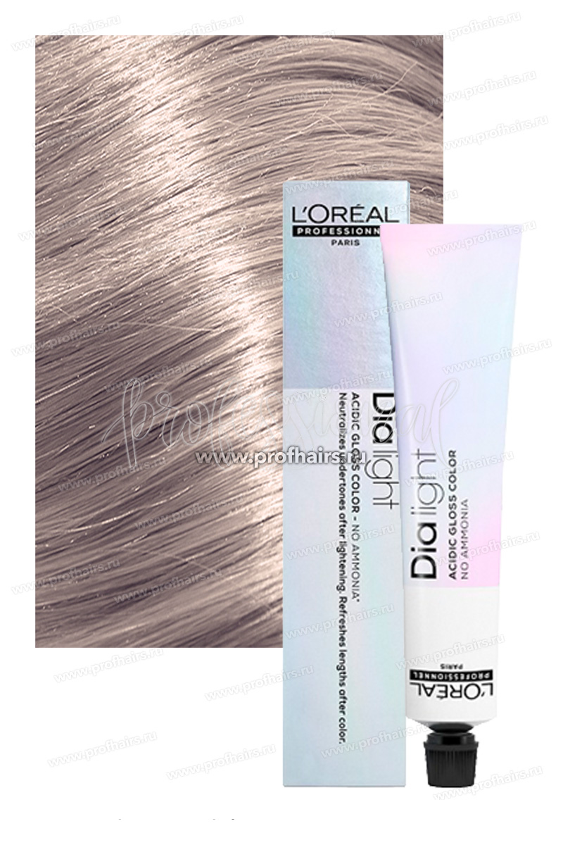 L'Oreal DIA Light 9.18 Молочный коктейль пепельный мокка 50 мл.