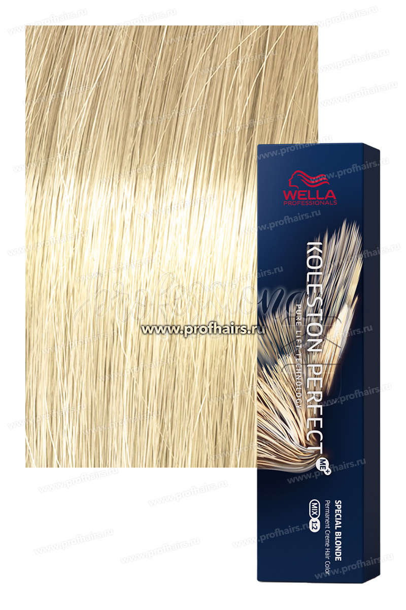 Wella Koleston Special Blonde 12/03 Ультра яркий блонд натуральный золотистый Чайная роза 60 мл.