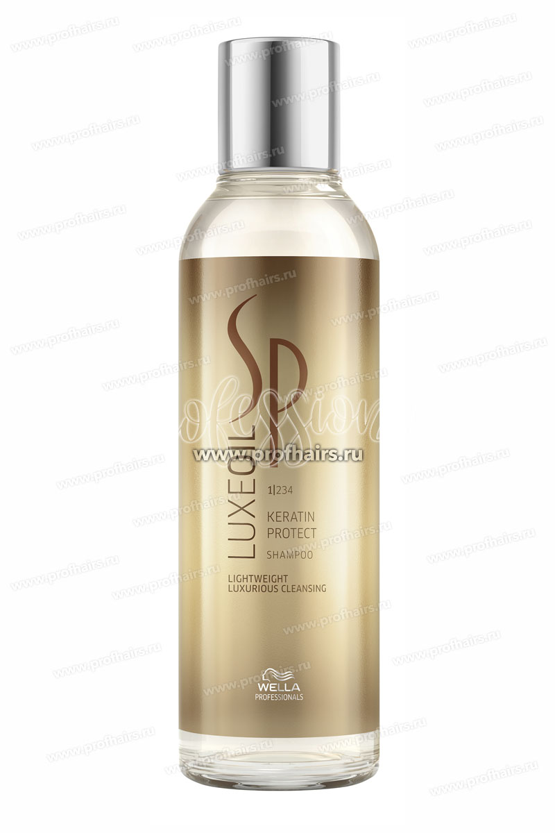 Wella SP Luxe Oil Keratin Protect Shampoo Шампунь для защиты кератина волоса 200 мл.