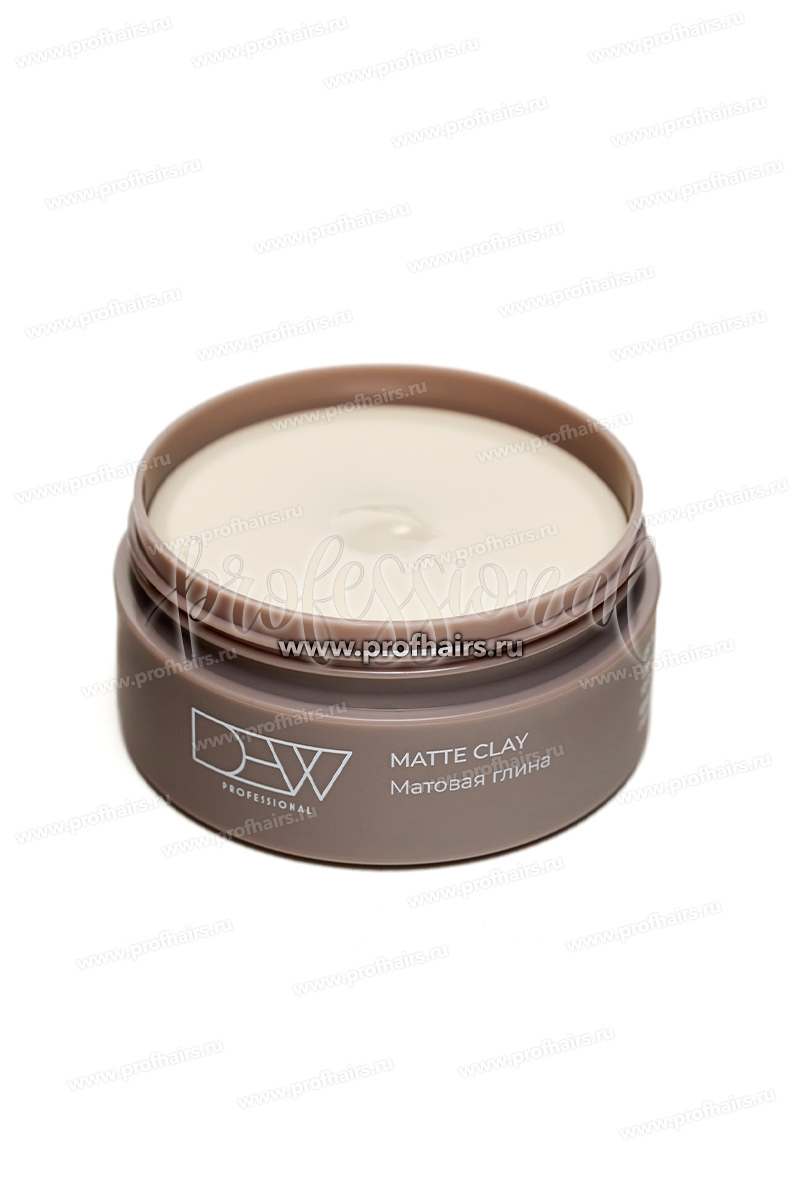 Dew Professional Matte Clay Матовая глина для укладки волос 80 г.