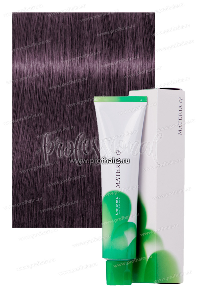 Lebel Materia G V-8G Краска для седых волос Тон Светлый блондин фиолетовый 120 гр.