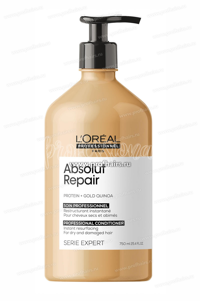 L'Oreal Absolut Repair Кондиционер (Смываемый уход) для поврежденных волос 750 мл.