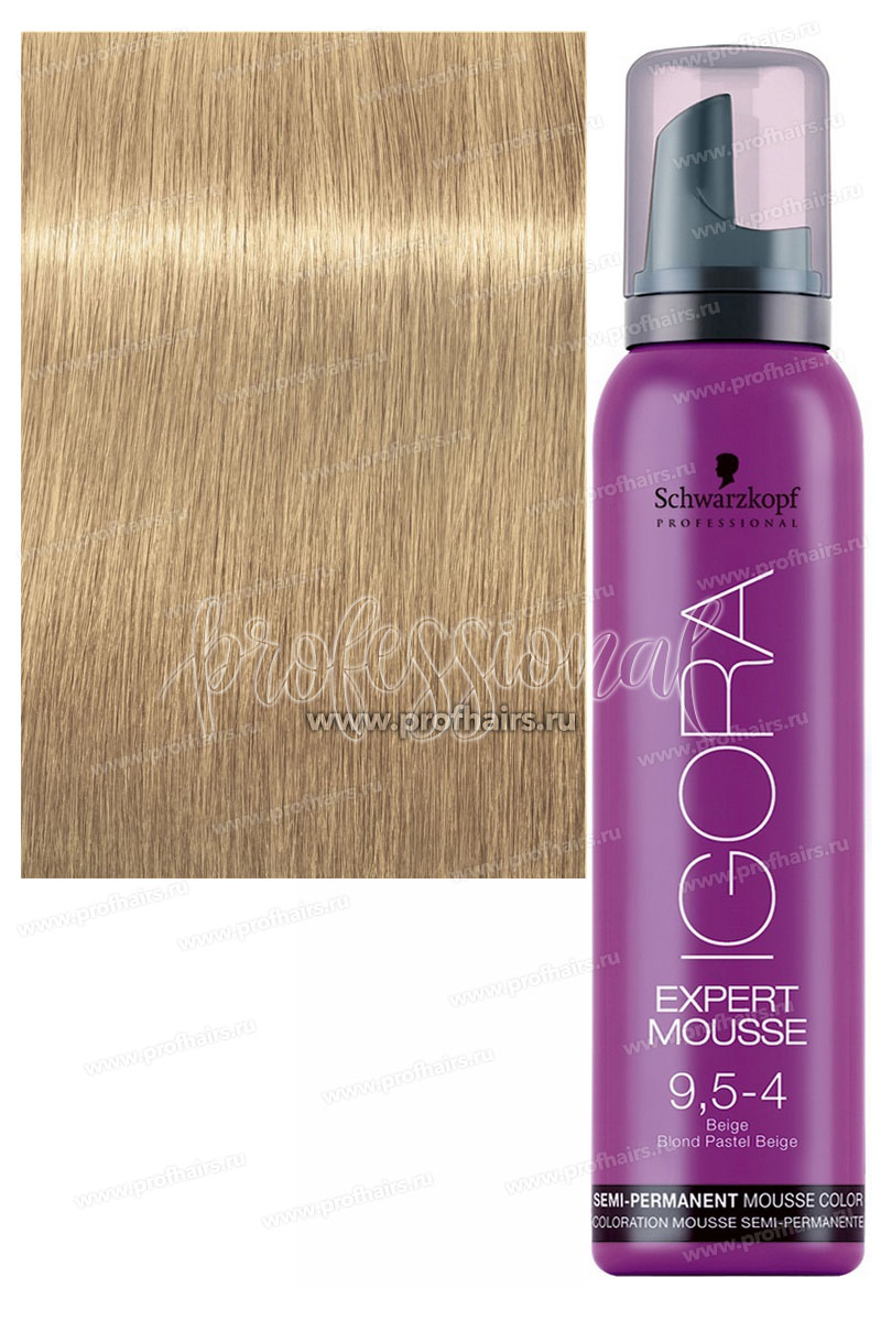 Schwarzkopf Igora Expert Mousse Тонирующий мусс 9,5-4  100 мл.