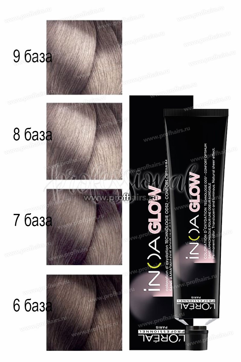 L'Oreal Inoa Glow Light Cherry Sand L.28 Перламутровый мокка 60 мл.
