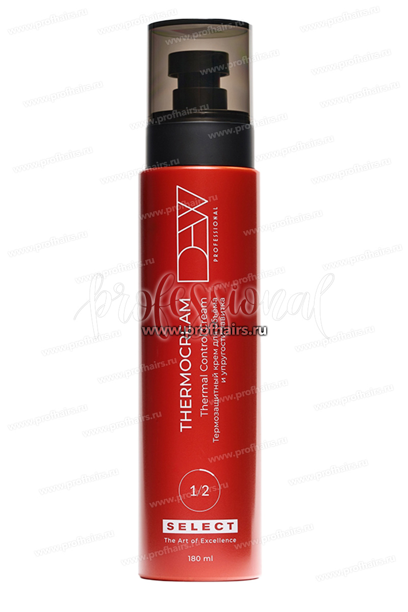 Dew Professional Select Thermocream Термозащитный крем для объема и упругости завитка 180 мл.