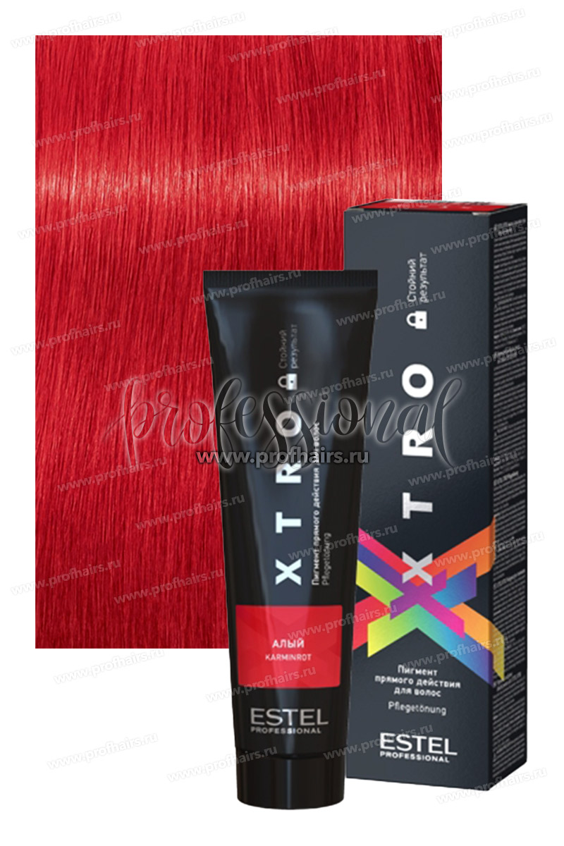 Estel XTRO Пигмент прямого действия для волос Алый 100 мл.