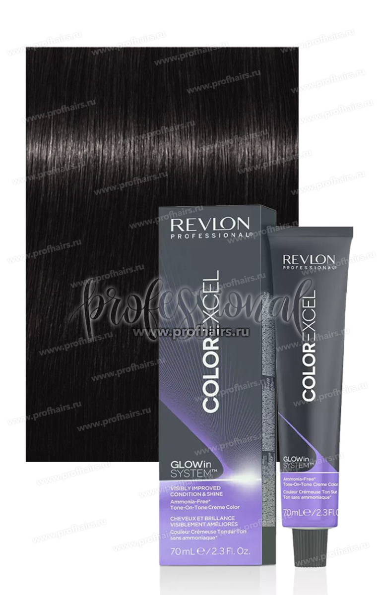 Revlon Color Excel 1 Черный 70 мл.