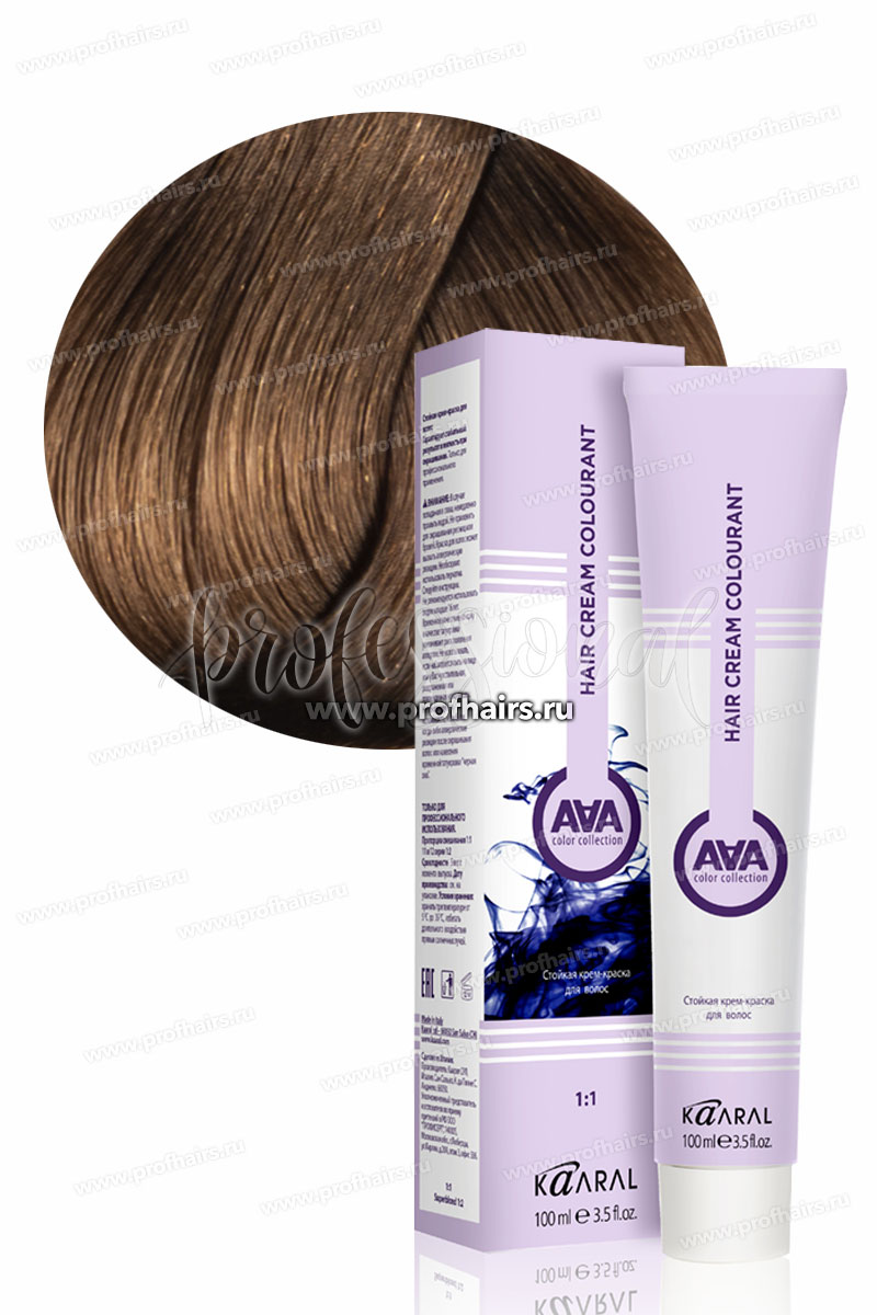 Kaaral AAA Стойкая краска для волос 8.38 Светлый золотисто-бежевый блондин 100 мл.
