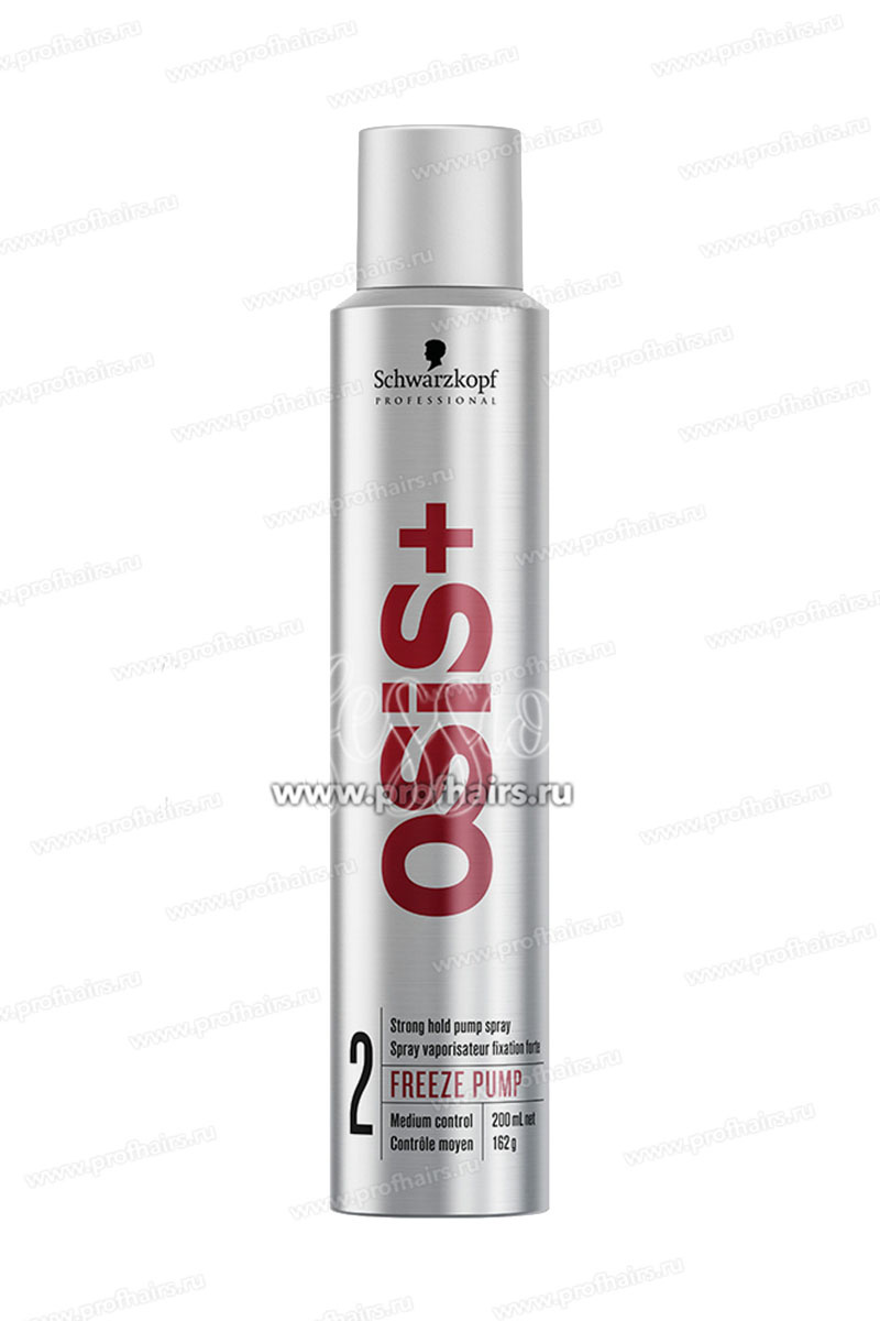 Schwarzkopf Osis+ Freeze Pump Спрей для волос сильной фиксации 200 мл.