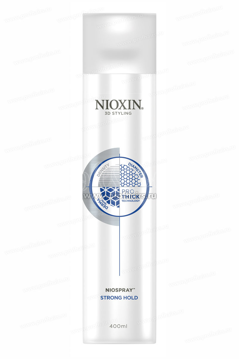Nioxin Niospray Strong Hold Лак для волос сильной фиксации 400 мл.