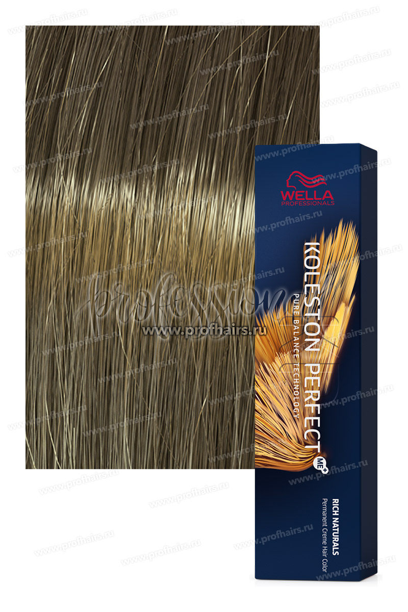 Wella Koleston Rich Natural 6/2 Темный блонд матовый Калифорнийская секвойя 60 мл.