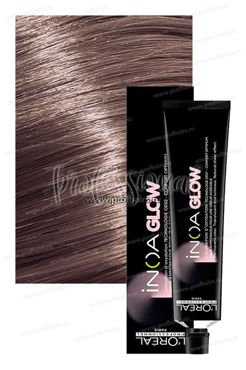 L'Oreal Inoa Glow Light Gold Blush L.23 Перламутрово-золотистый Розовый кварц 60 мл.