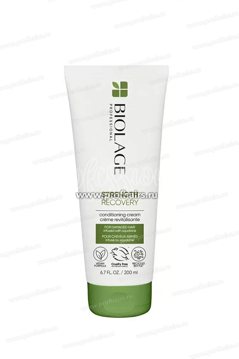 Biolage Strength Recovery Кондиционер восстанавливающий для поврежденных волос со скваланом 200 мл.