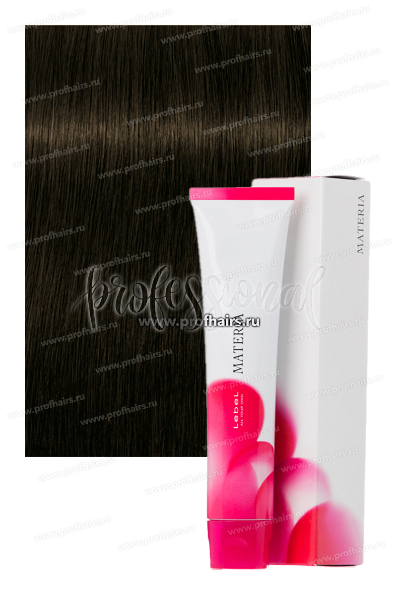 Lebel Materia CB-3 Краска для волос Тон Темный шатен холодный коричневый 80 гр.