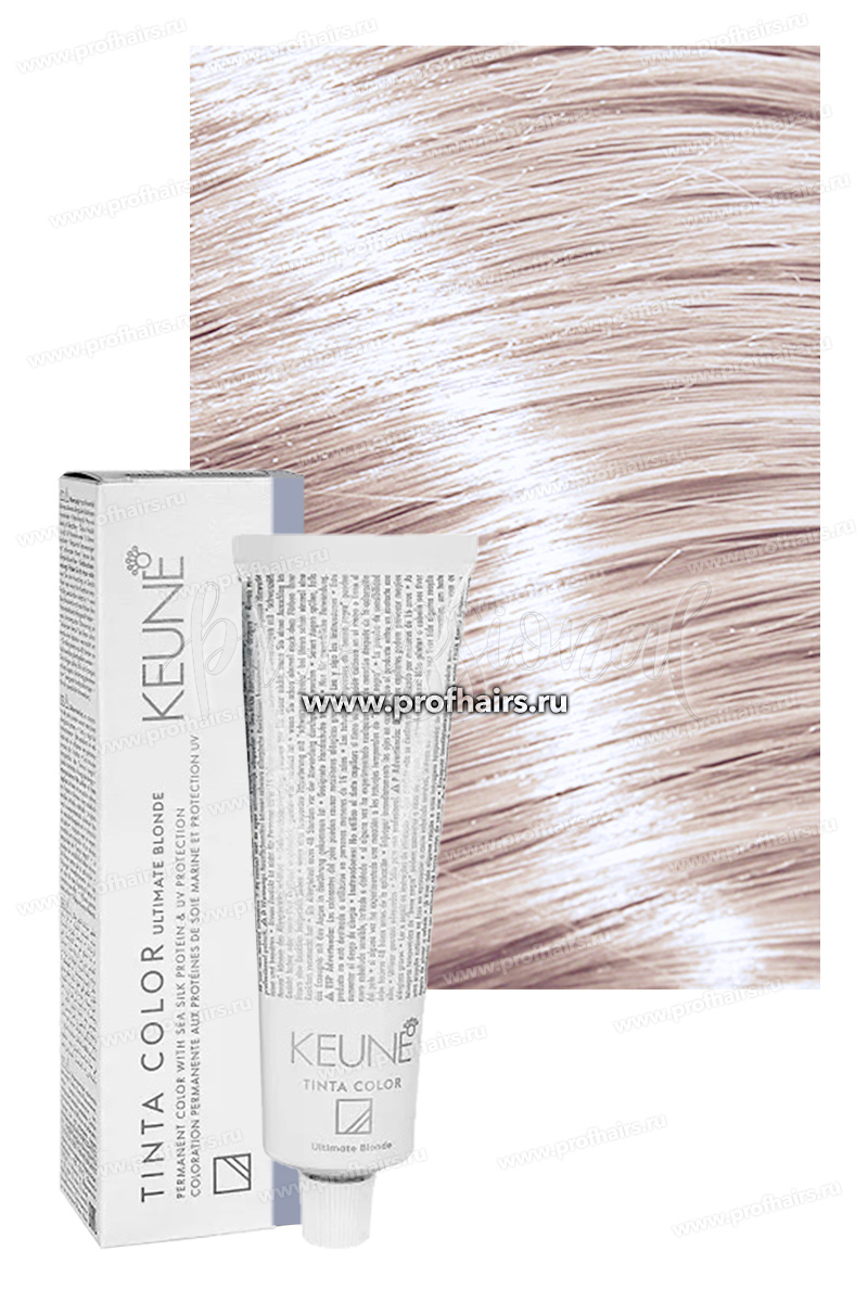 Keune Tinta color Ultimate Blonde Профессиональная осветляющая краска для волос 1511 Супер пепельный блондин 60 мл.