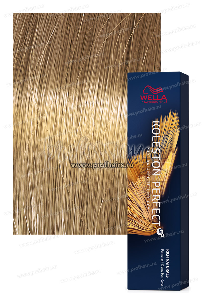 Wella Koleston Rich Natural 8/38 Светлый блонд золотисто-жемчужный Золотая умбра 60 мл.