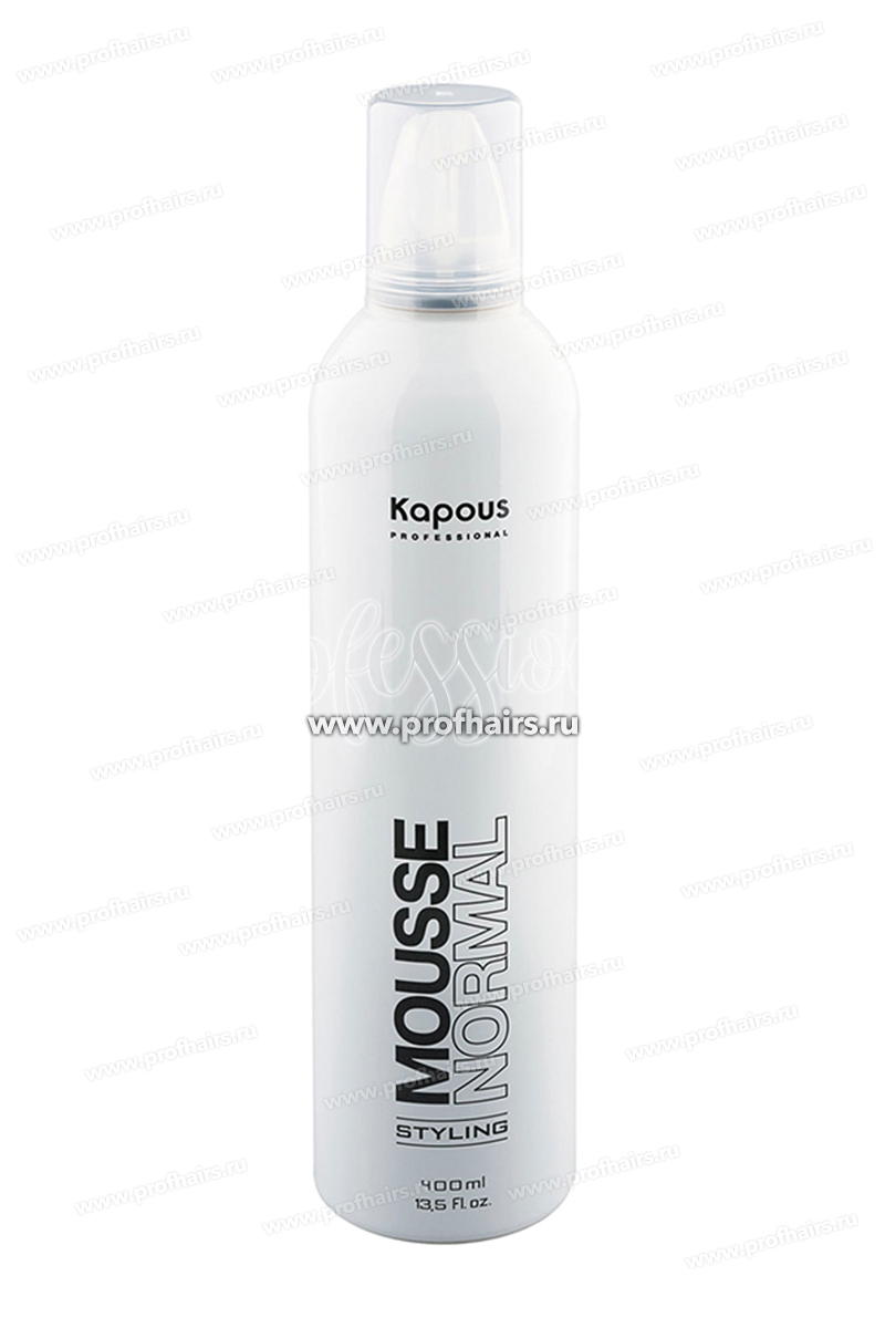 Kapous Styling Mousse Normal Мусс для укладки волос нормальной фиксации 400 мл.