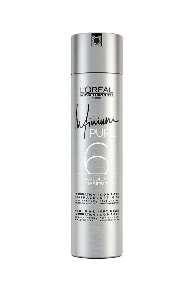 L'Oreal Infinium Pure Strong Лак для волос сильной фиксации 300 мл.