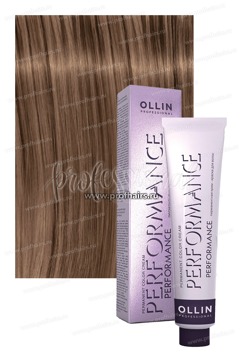 Ollin Performance 8/72 Светло-русый коричнево-фиолетовый 60 мл.