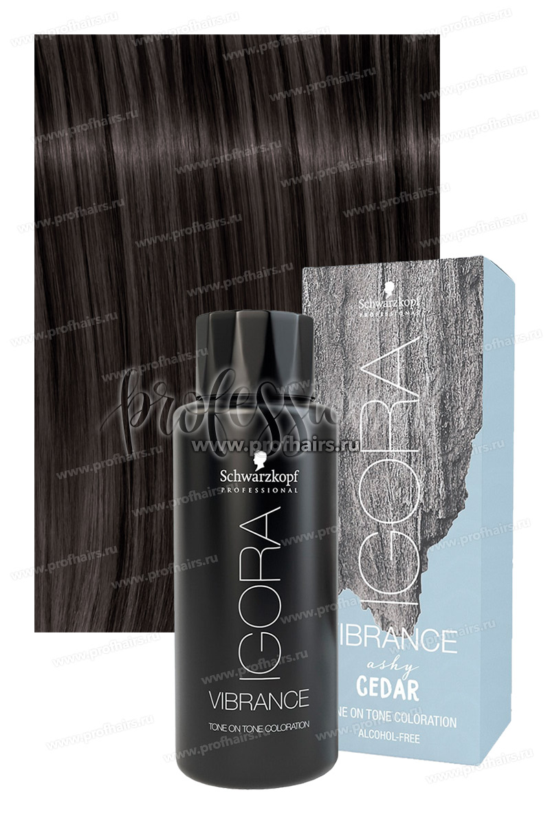 Schwarzkopf Igora Vibrance Ashy Cedar 5-21 Светлый коричневый пепельный сандрэ 60 мл.