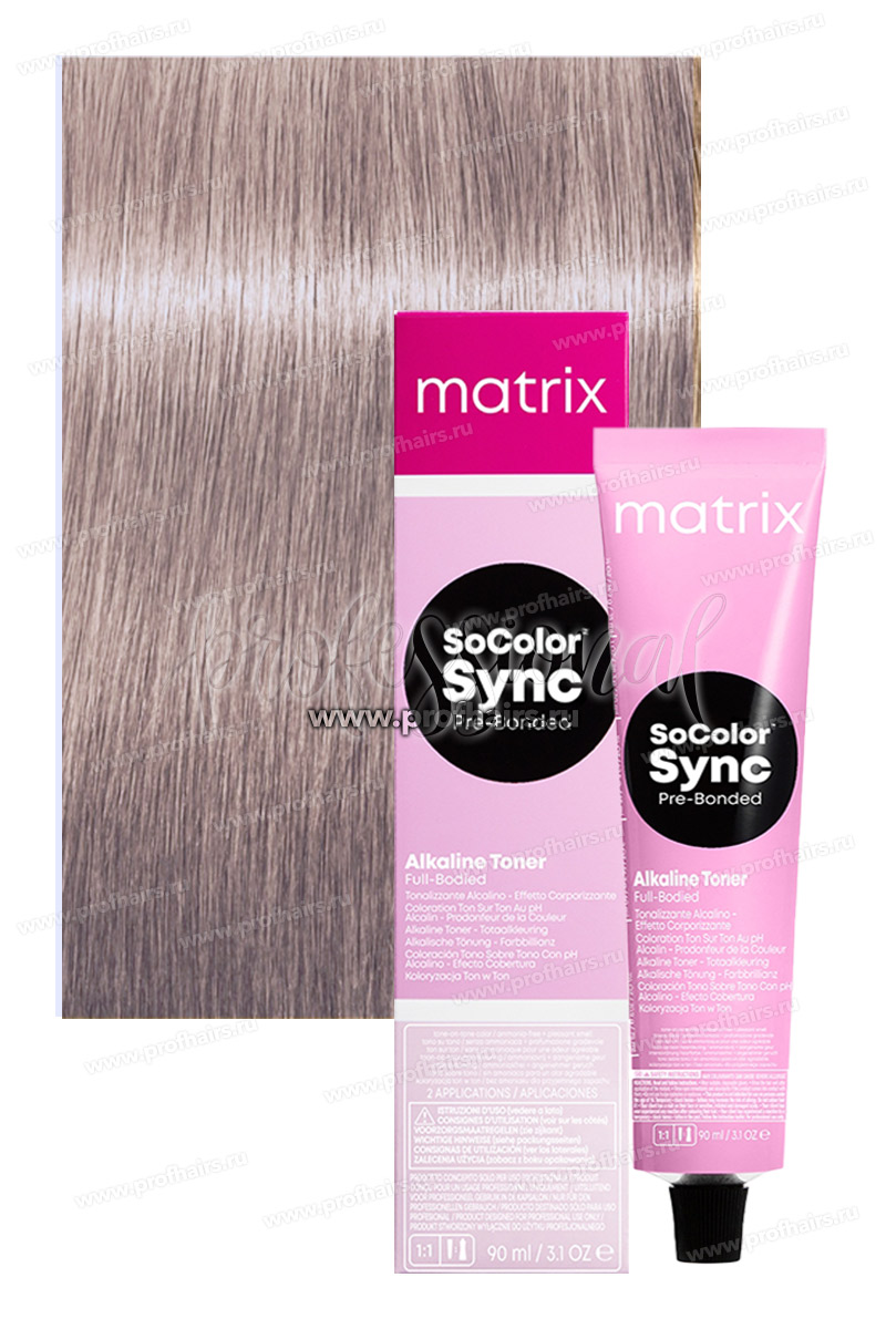Matrix SoColor Sync Pre-Bonded 11P Ультра светлый блондин жемчужный 90 мл.