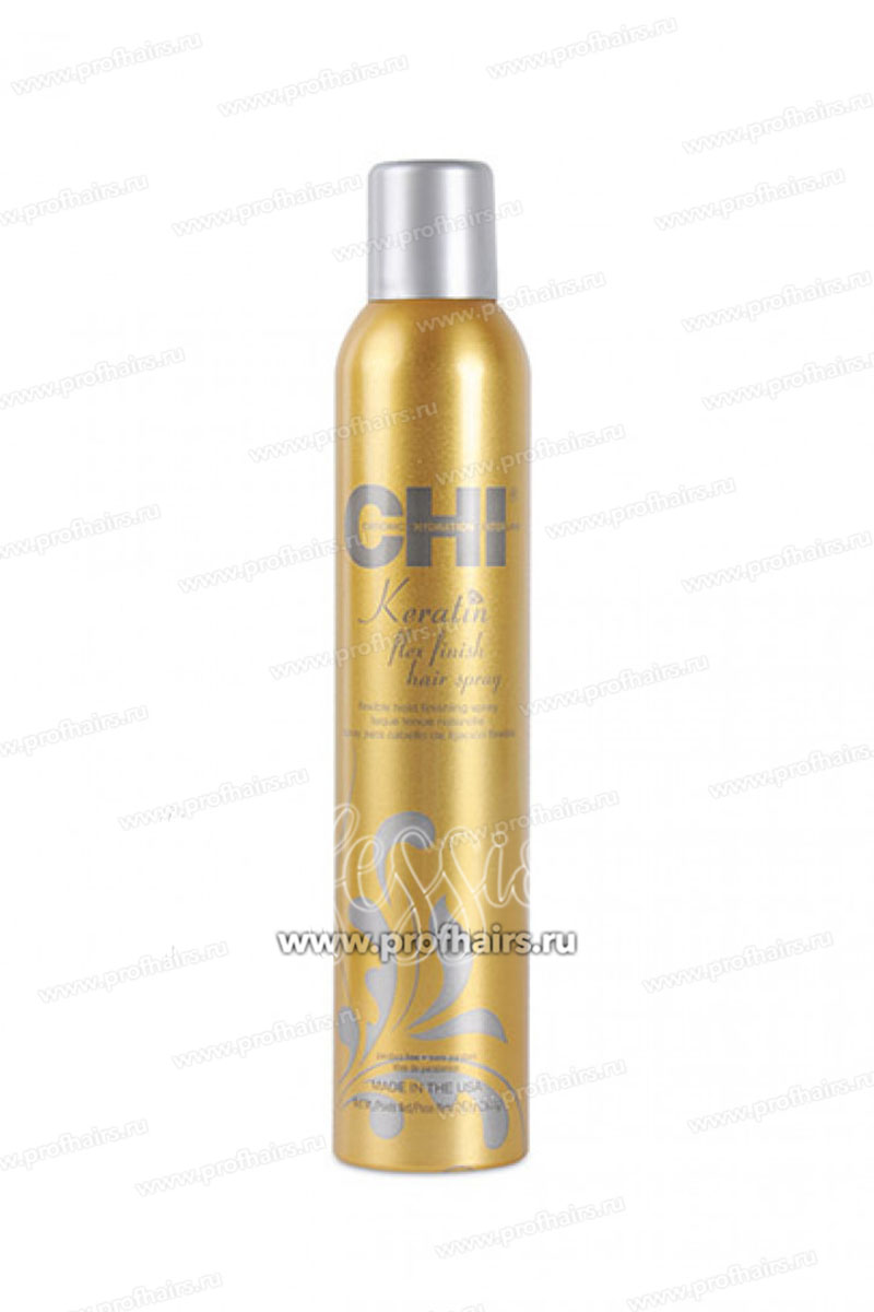 CHI Keratin Flex Finish Hair Spray Лак для волос с кератином средней фиксации 284 г.