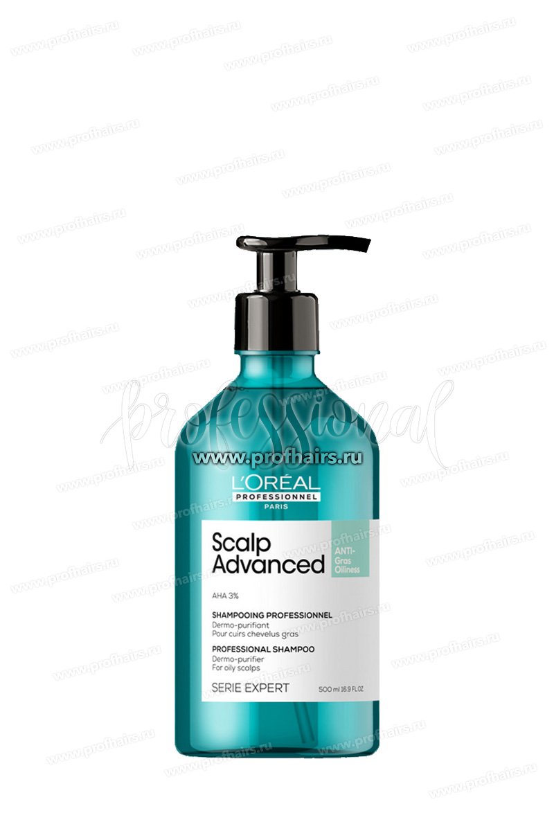 L'Oreal Expert Scalp Advanced Шампунь для жирных волос 500 мл.