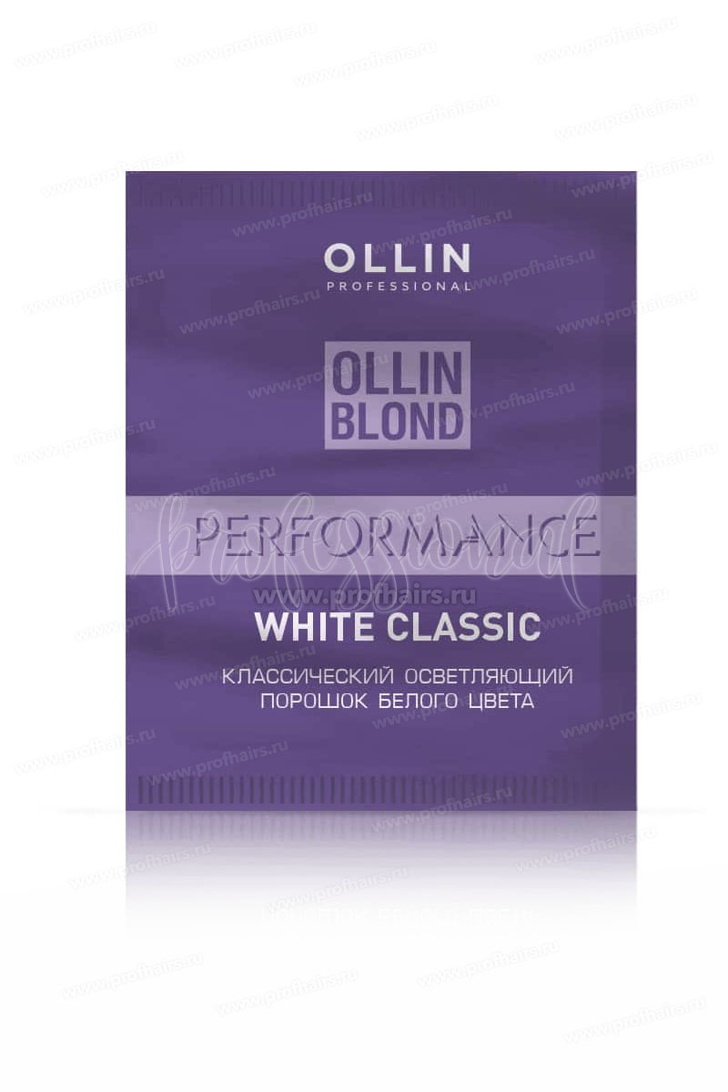 Ollin Performance White Classic Классический осветляющий порошок 30 гр.