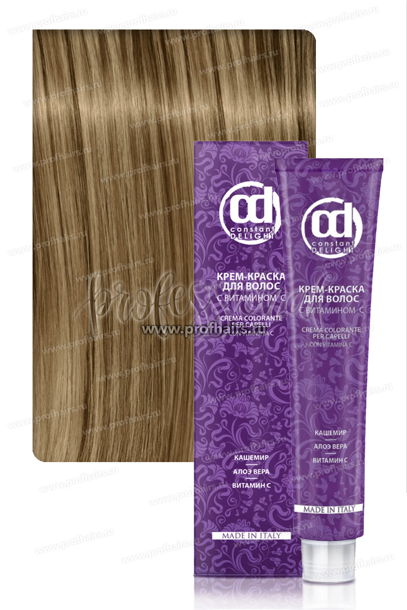 Constant Delight Крем-краска для волос с витамином С 8/00 Светло-русый натуральный экстра 100 мл.