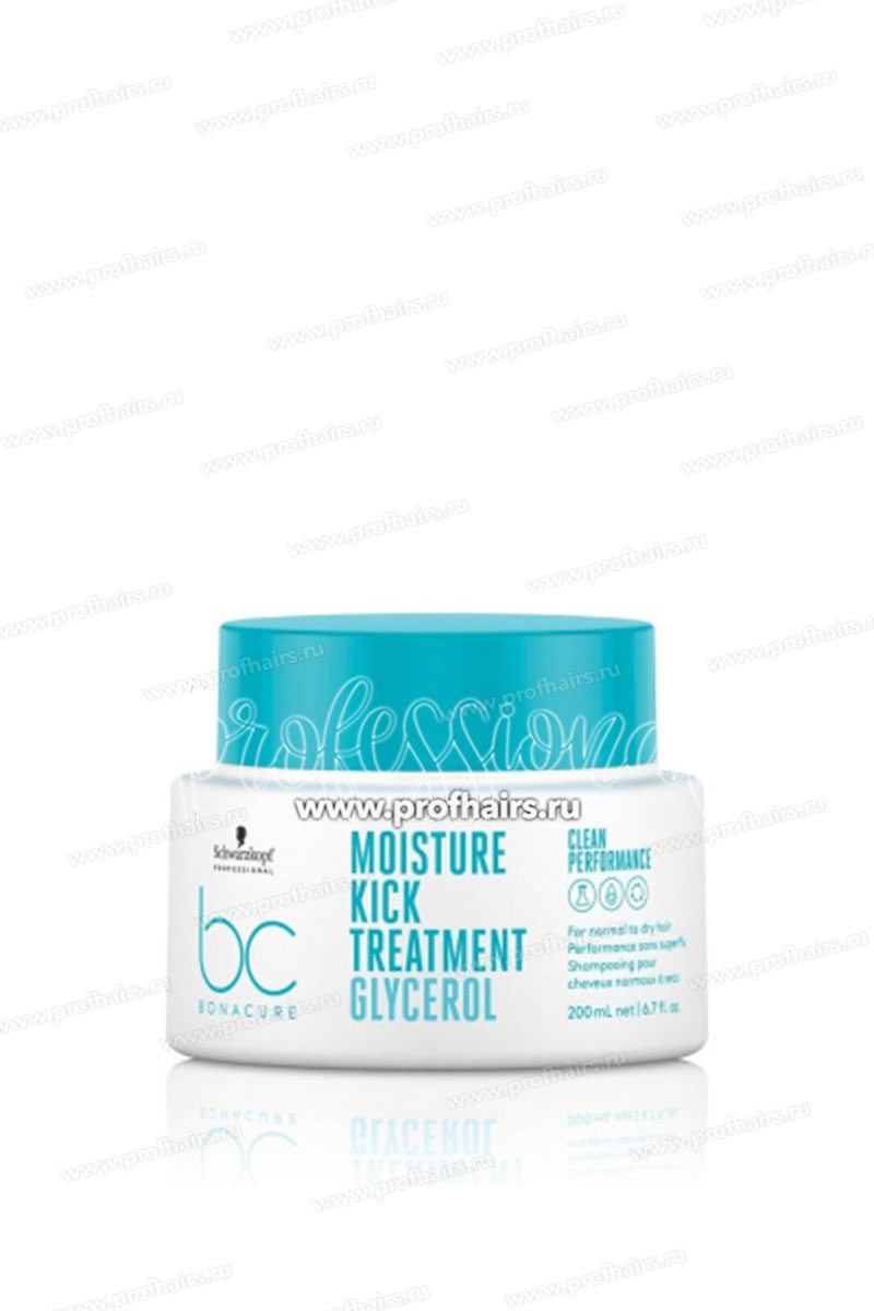 Schwarzkopf Bonacure Clean Performance Moisture Kick Glycerol Mask Маска для сухих волос 250 мл.