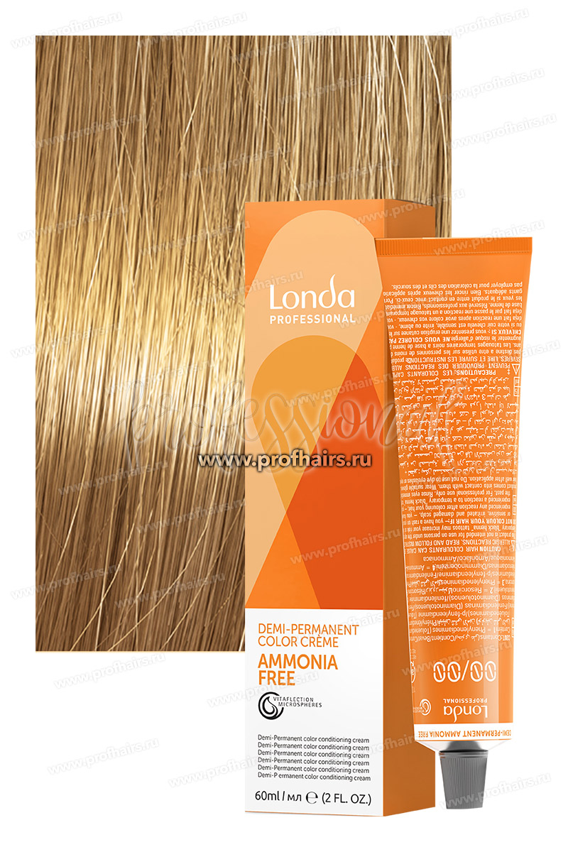 Londa Ammonia-Free 8/3 Светлый блонд золотистый Интенсивное тонирование 60 мл.