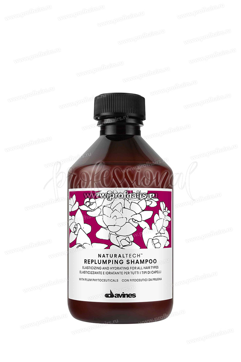 Davines Natural Tech Replumping Шампунь уплотняющий 250 мл.