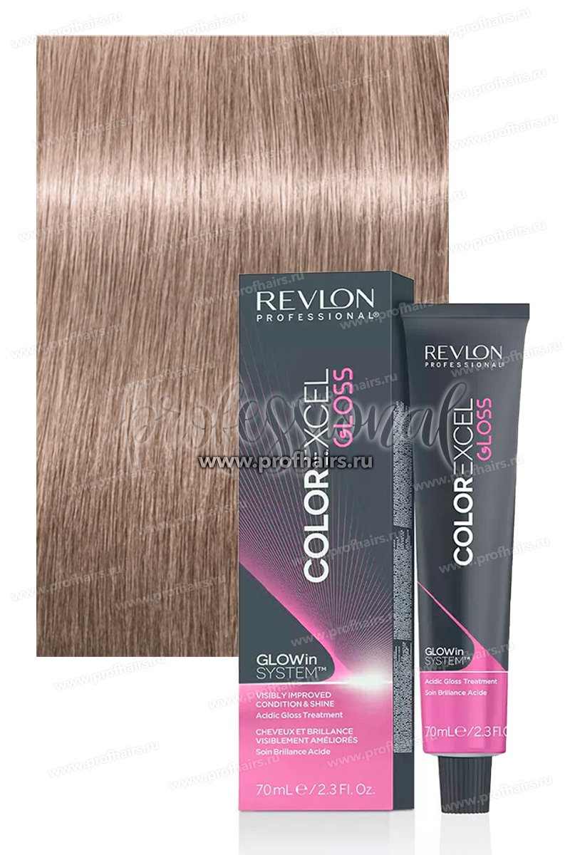 Revlon Color Excel Gloss 10.18 Кислотный краситель Молочно-нюдовый 70 мл.