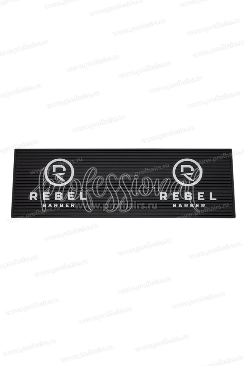 Rebel Barber Mat Rubber black long