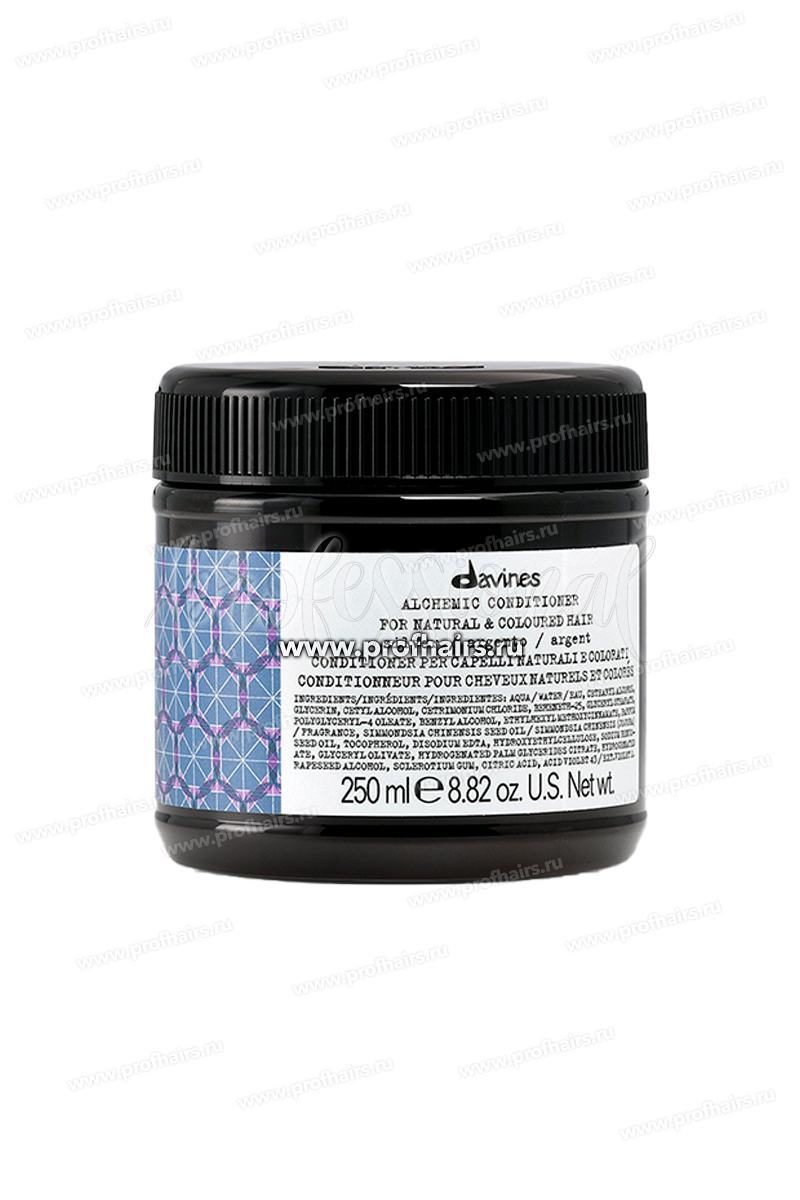 Davines Alchemic Кондиционер оттеночный для натуральных и окрашенных волос серебряный 250 мл.