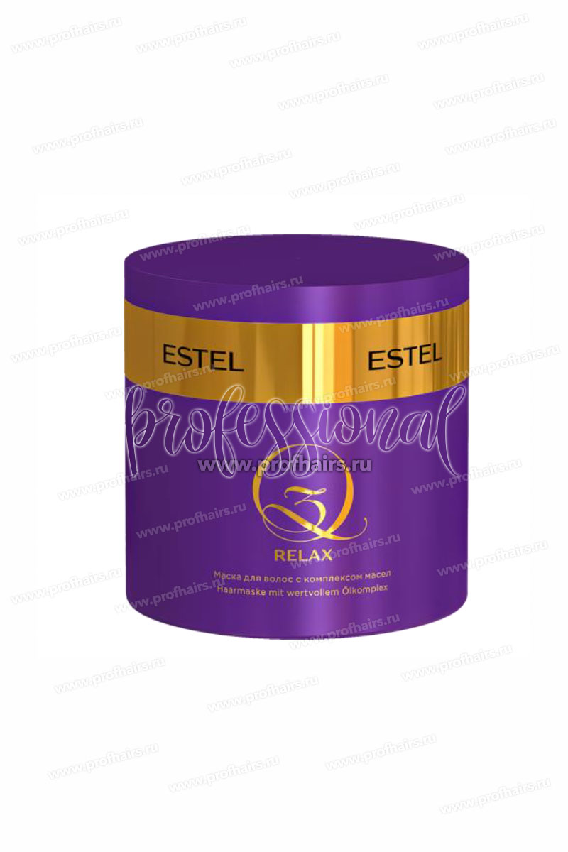 Estel Q3 Relax Oil Complex Hair Mask Маска для волос с комплексом масел 300 мл.
