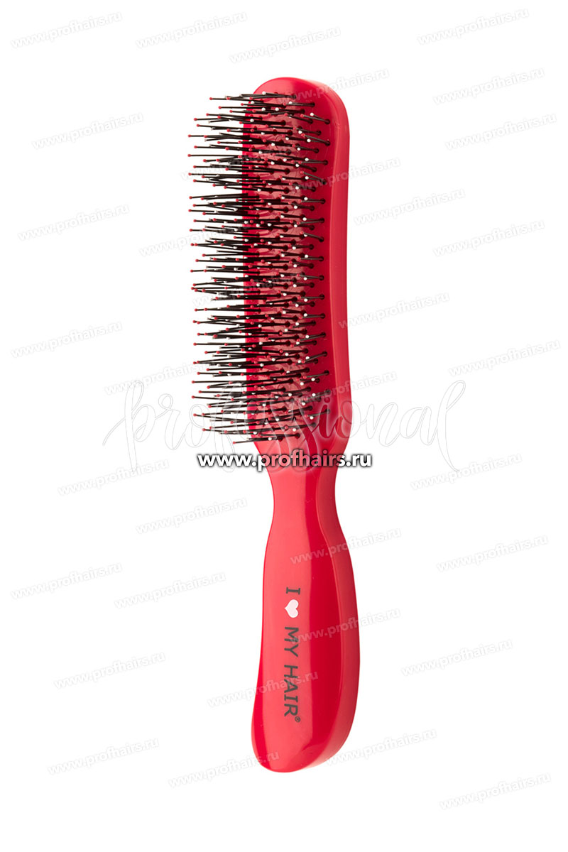 Ginko ILMH Therapy Brush 18280 Щетка для волос Красная, глянцевая, размер M