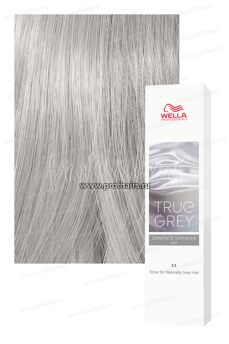 Wella True Grey Graphite Shimmer Light тонер 60 мл.