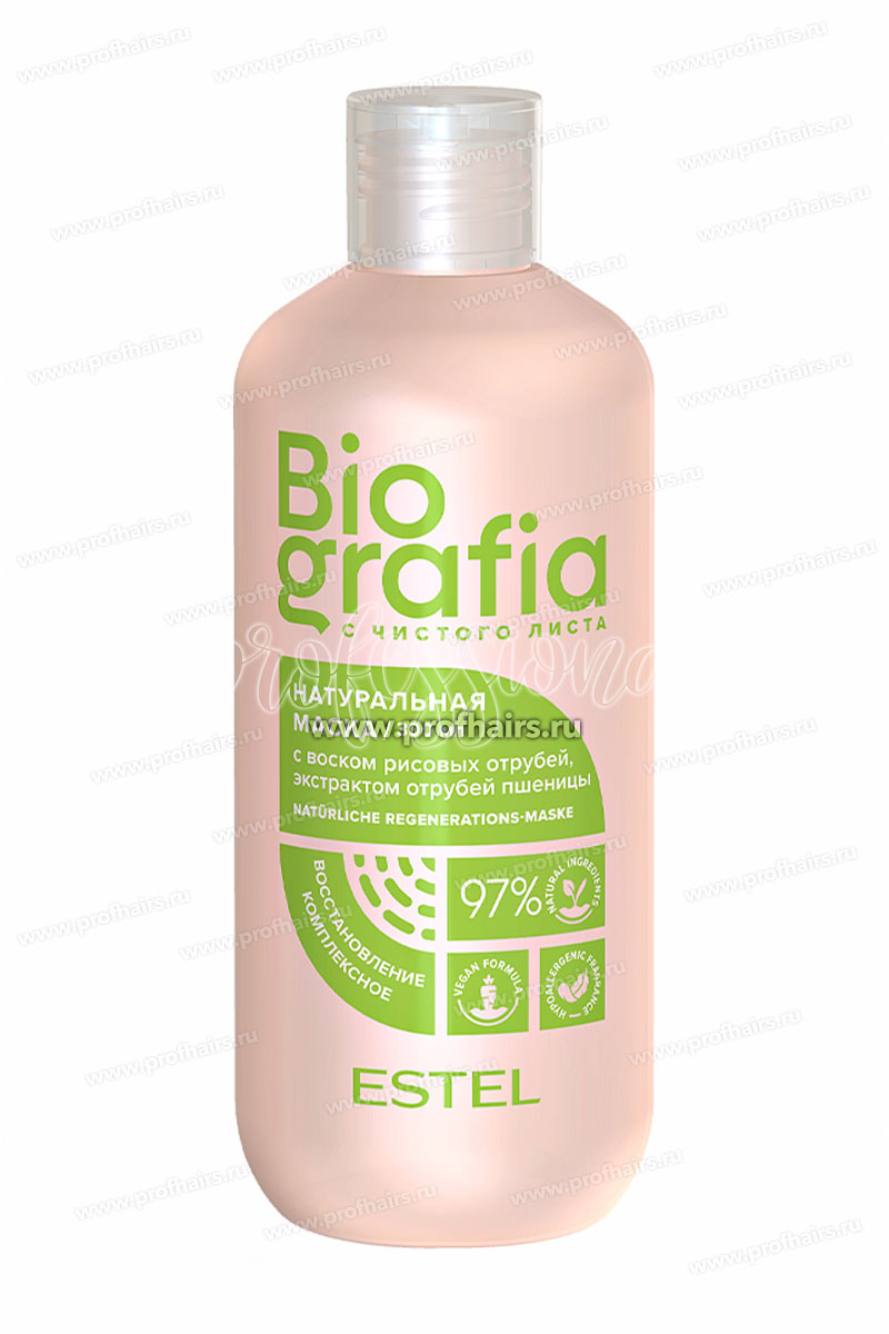 Estel Biografia Натуральная маска восстановление 300мл