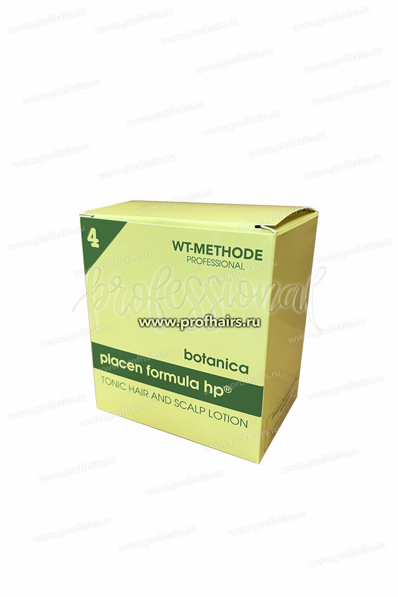 WT-Methode Placen Formula HP (4) Botanica  Ампулы против выпадения и для стимуляции роста волос 6*10 мл.