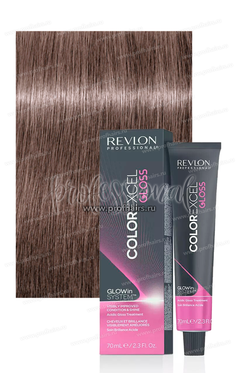 Revlon Color Excel Gloss 8.12 Кислотный краситель Французский серый 70 мл.