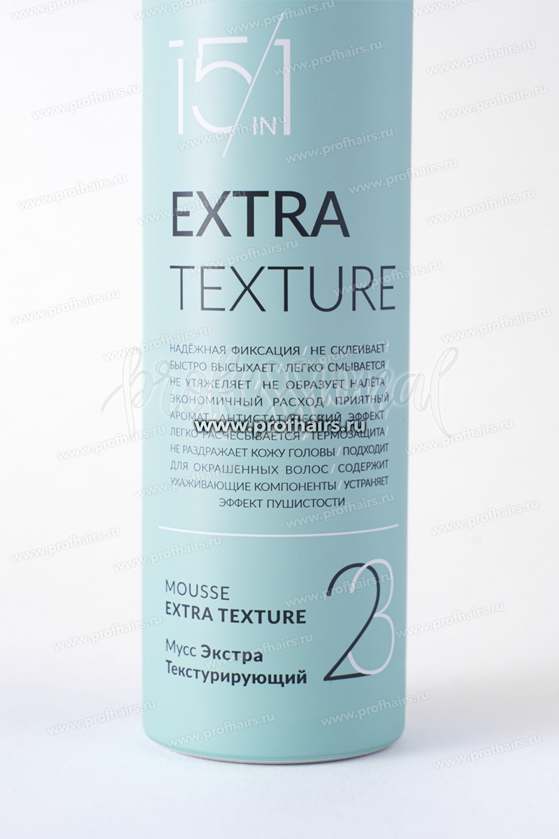 Dew Professional Extra Texture Мусс 15 в 1 для волос сверхсильной-эктрасильной фиксации 350 мл.