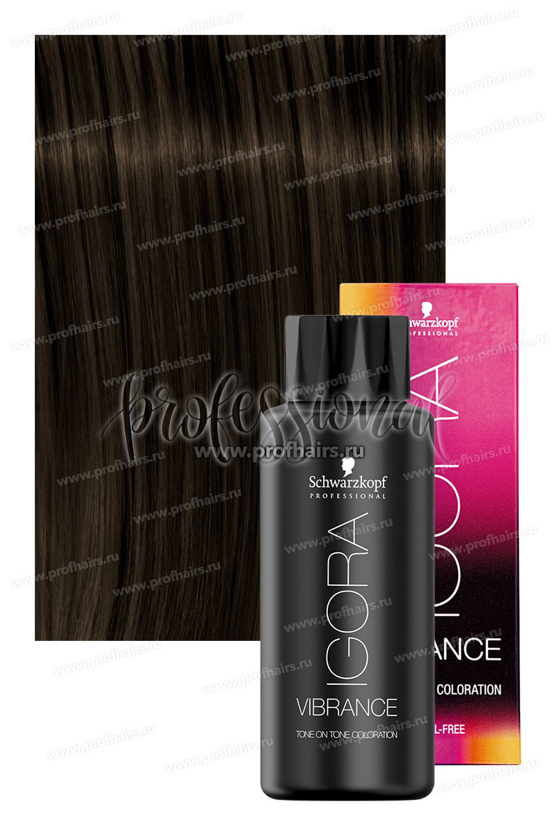 Schwarzkopf Igora Vibrance 3-65 Темный коричневый шоколадный золотистый