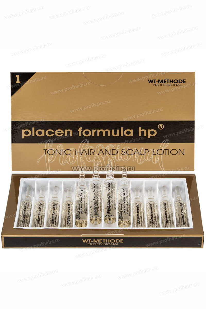 WT-Methode Placen Formula HP (1) Средство для стимуляции роста волос 12*10 мл.