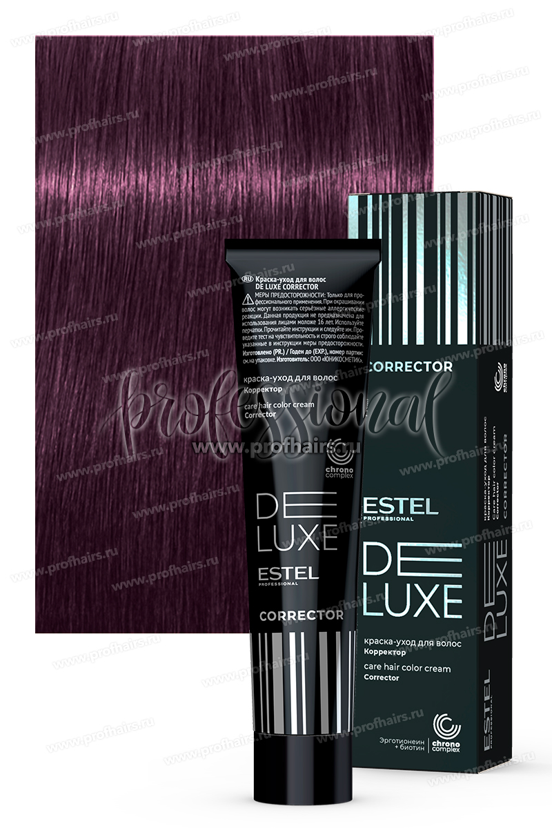 Estel DeLuxe Corrector 0/66 Корректор фиолетовый 60 мл.
