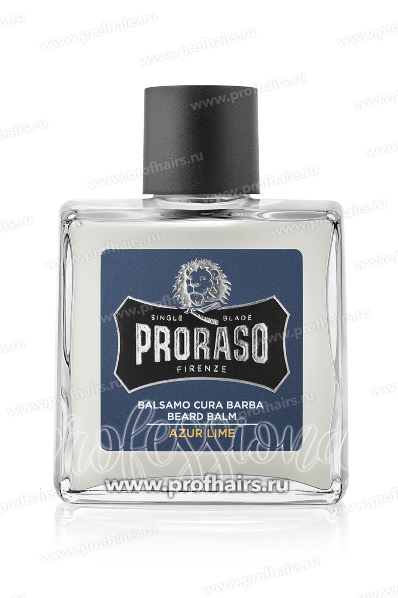 Proraso SINGLE BLADE Бальзам для бороды Azur Lime 100 мл.