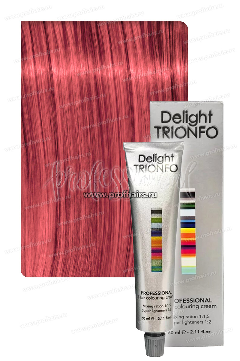 Constant Delight Trionfo Стойкая крем-краска для волос 8-88 Светло-русый интенсивно-красный 60 мл.