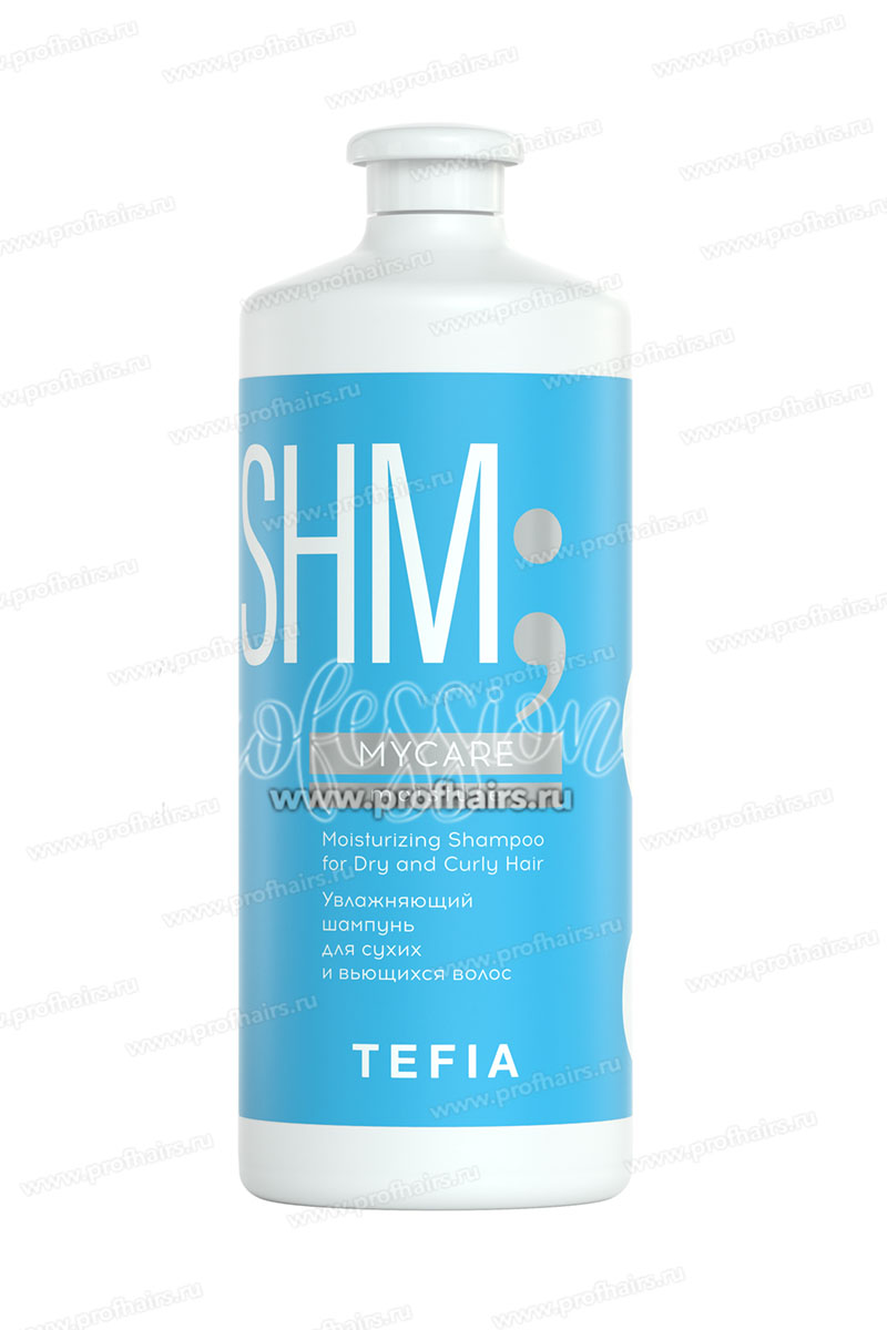 Tefia MyCare Moisture Шампунь увлажняющий для сухих и вьющихся волос 1000 мл.
